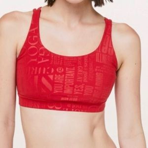 NWT Lululemon Energy Bra - Manifesto